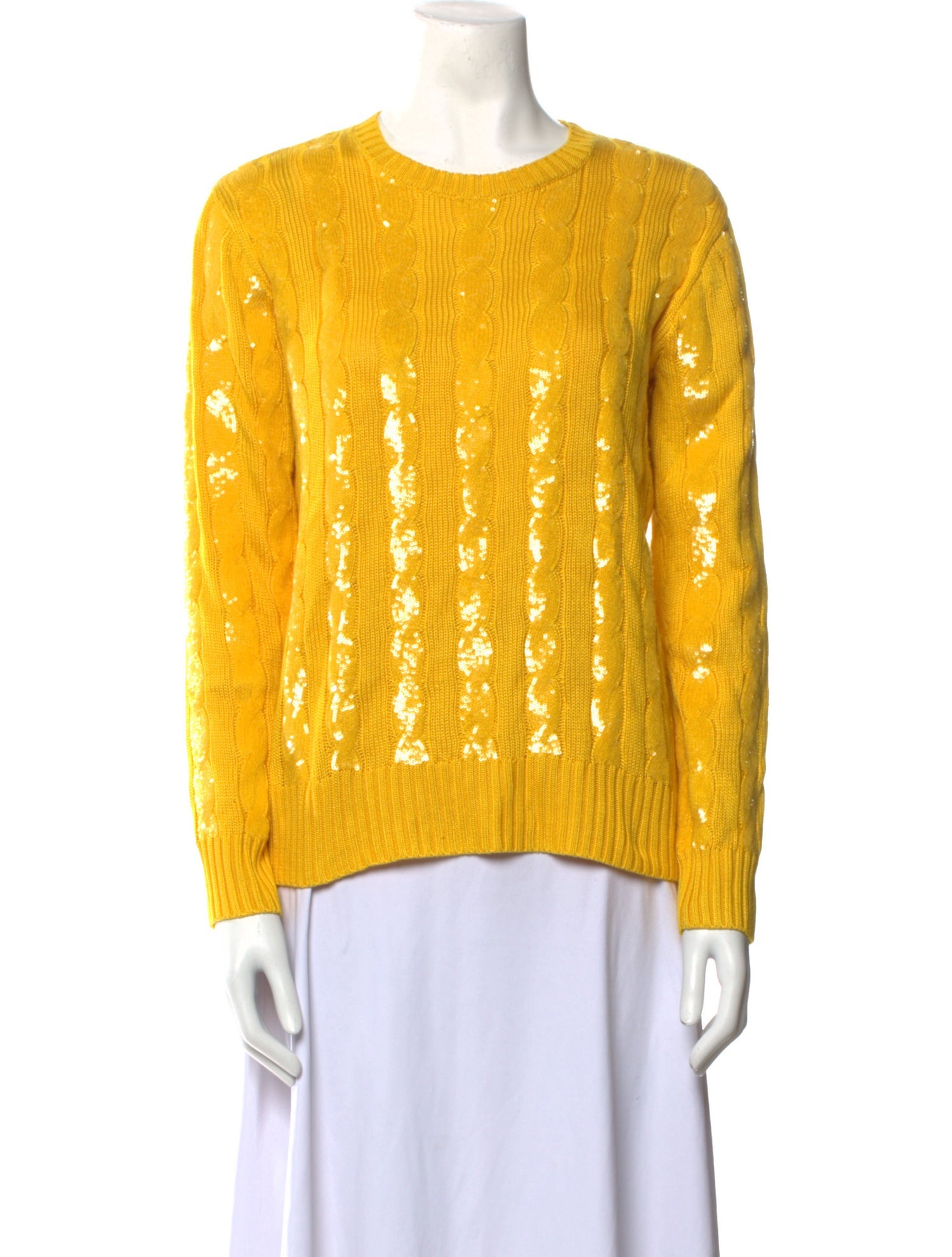 Ralph Lauren Collection Silk Printed Sweater