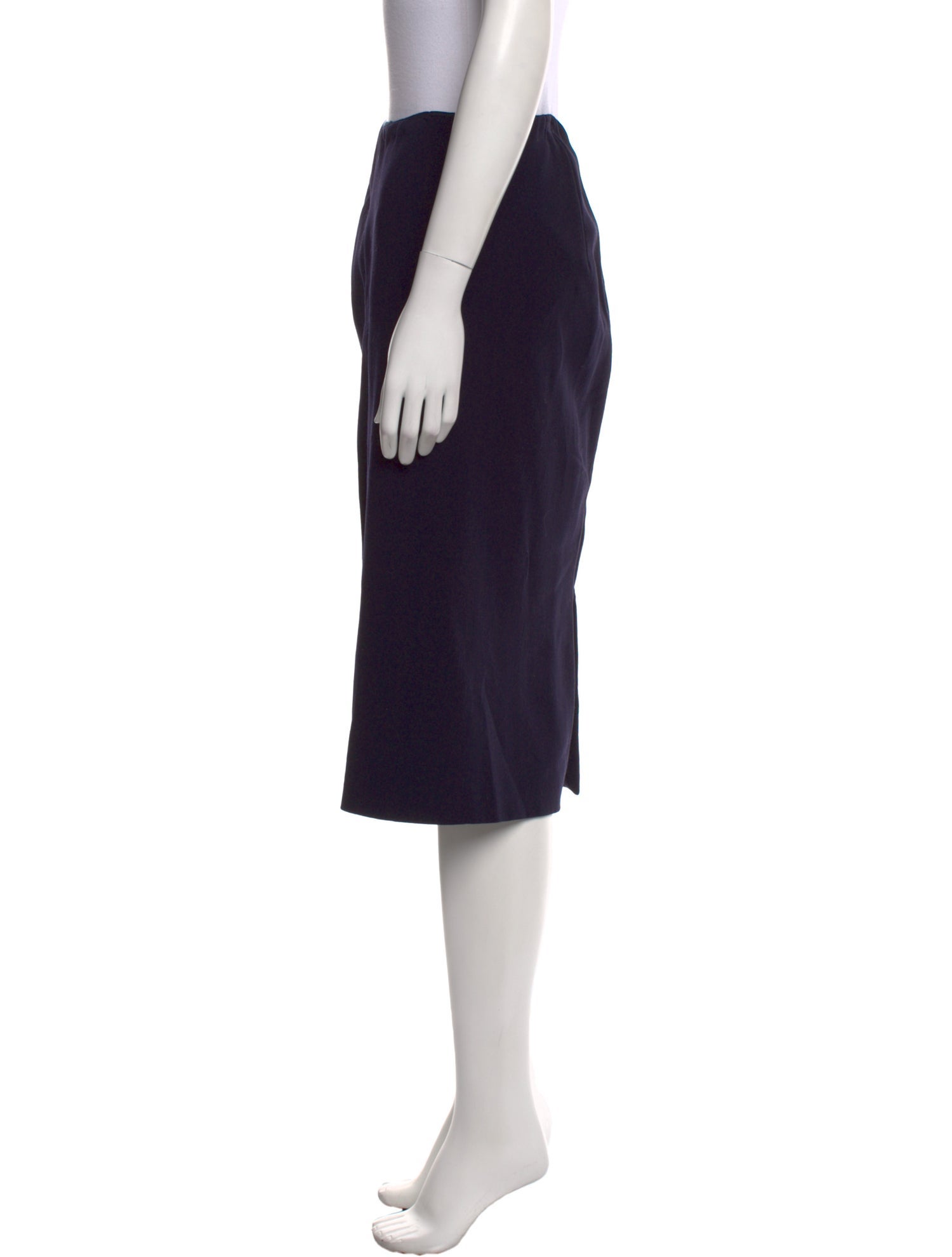 Ralph Lauren Collection Virgin Wool Knee-Length Skirt