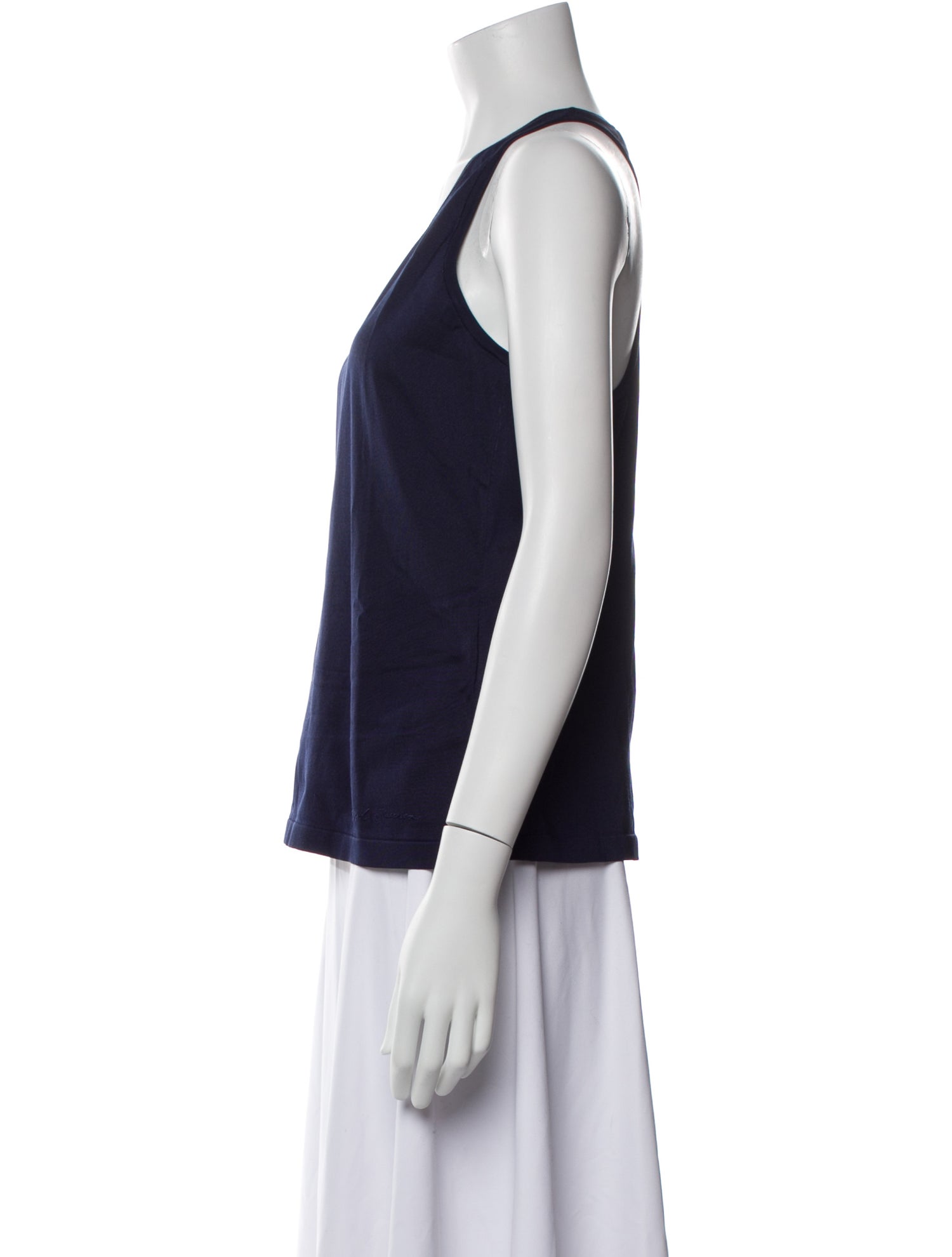 Ralph Lauren Collection Silk Scoop Neck Top w/ Tags
