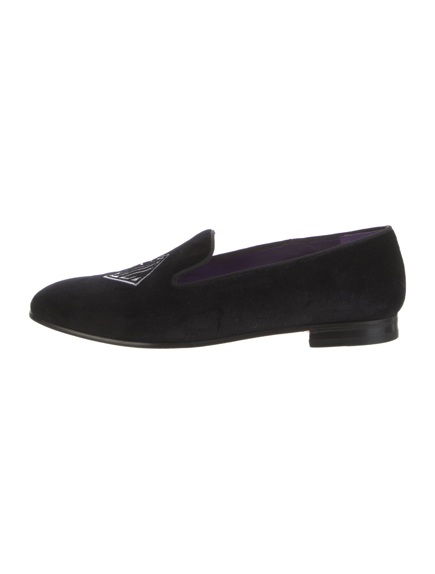 Ralph Lauren Collection Velvet Loafers