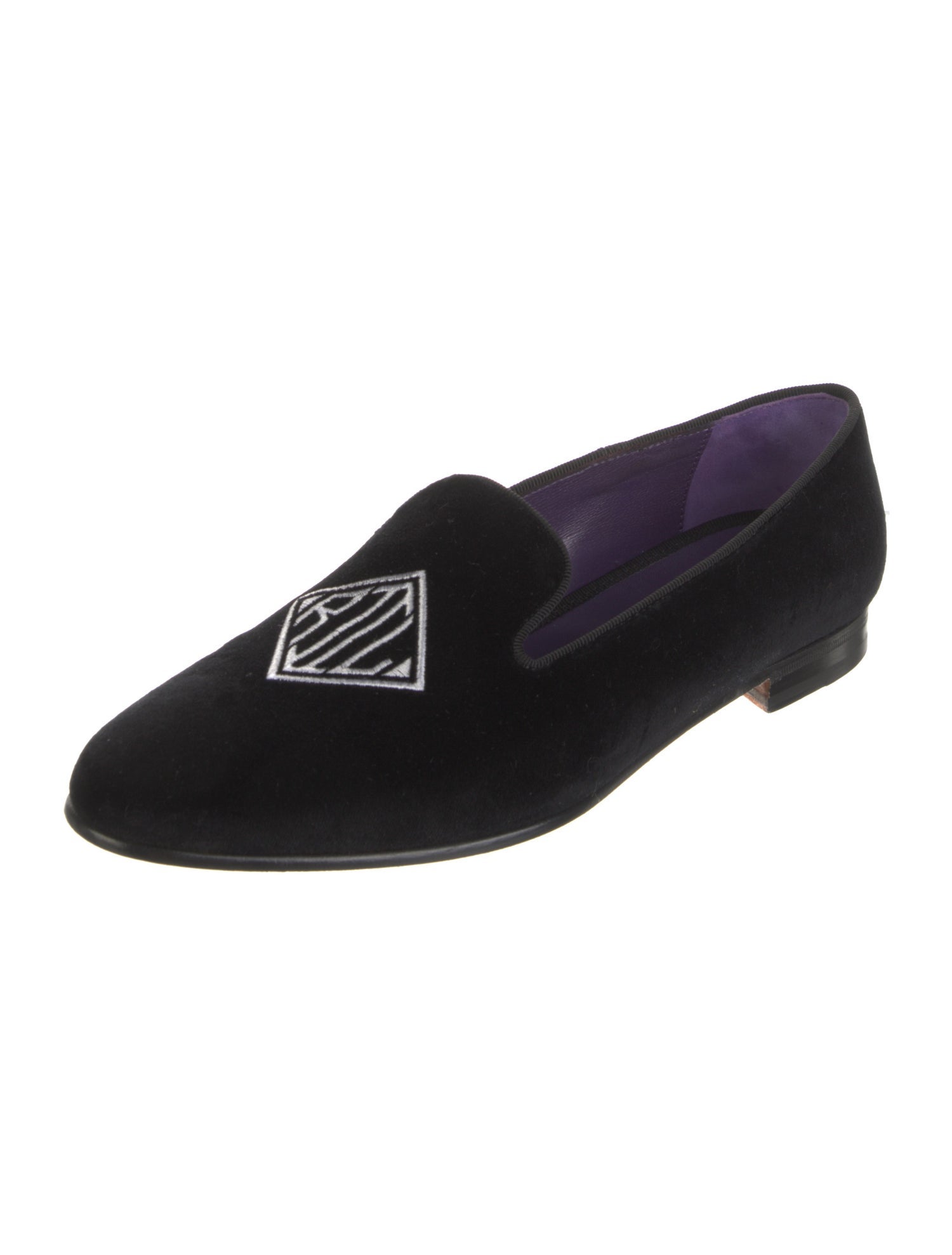 Ralph Lauren Collection Velvet Loafers