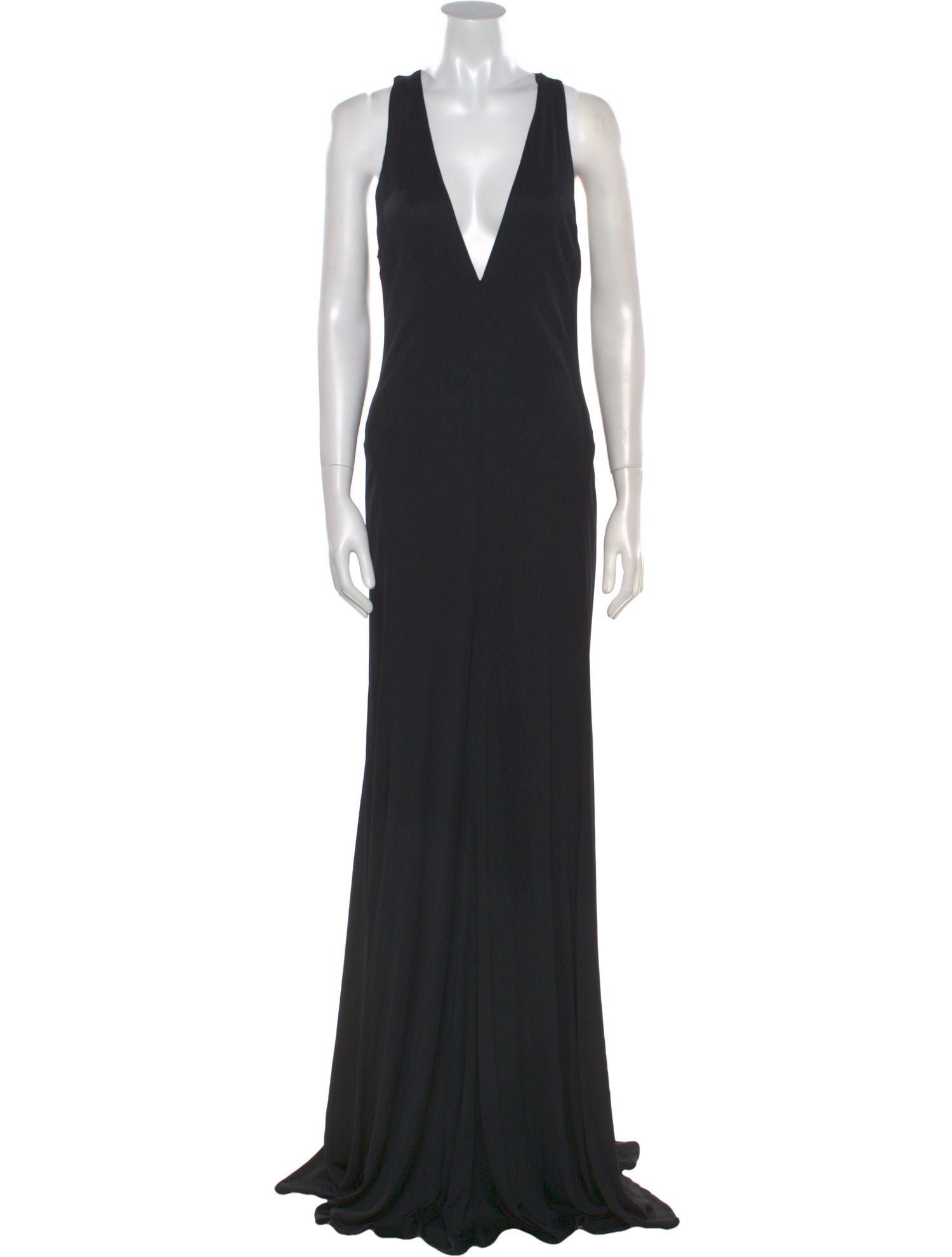Ralph Lauren Collection V-Neck Long Dress