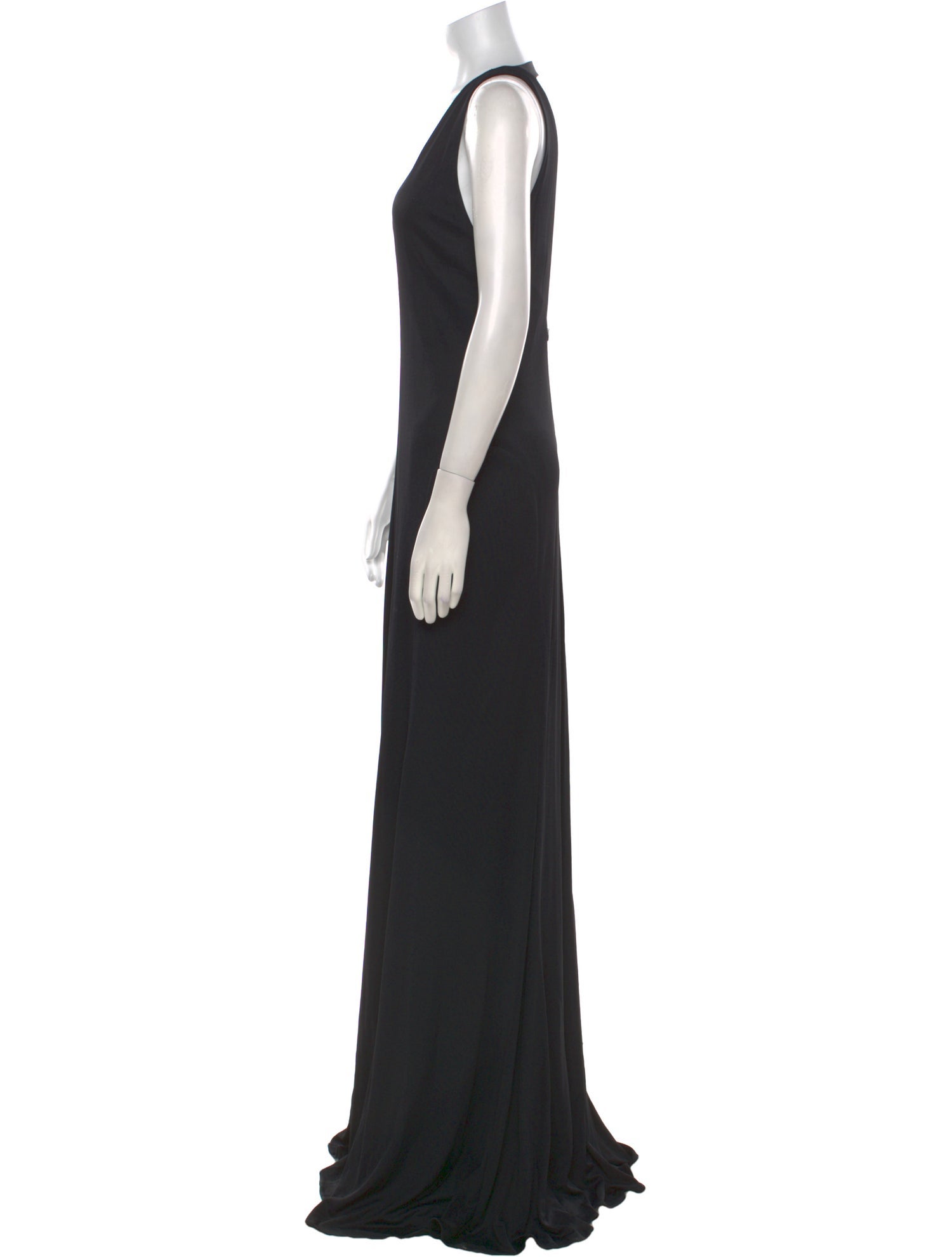 Ralph Lauren Collection V-Neck Long Dress