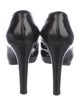 Ralph Lauren Collection Leather Bow Accents Pumps