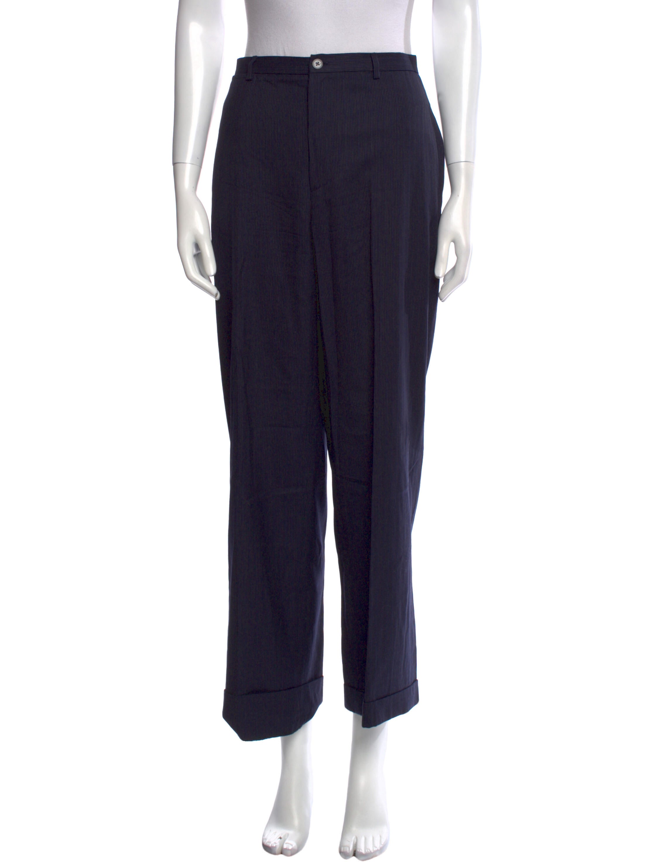 Ralph Lauren Collection Wool Wide Leg Pants