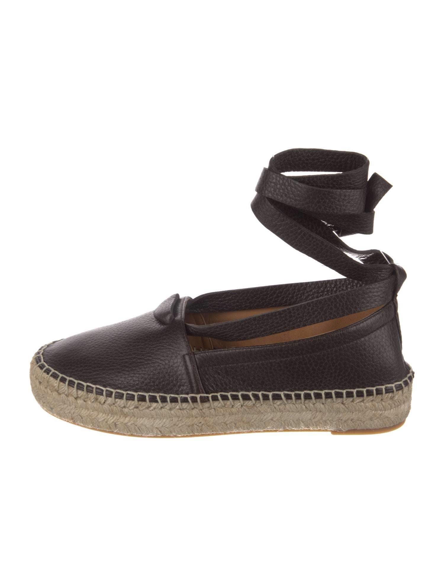 Ralph Lauren Collection Leather Espadrilles