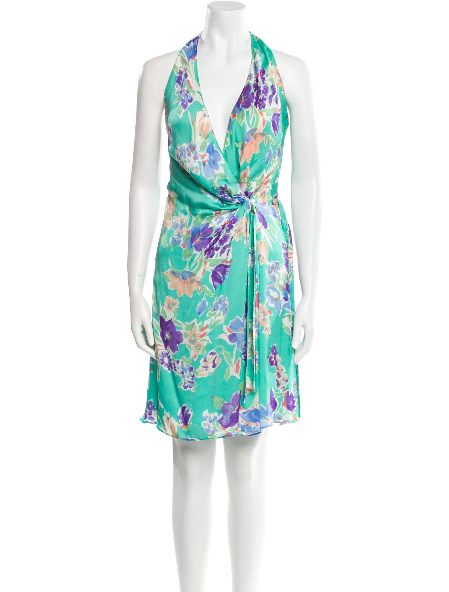 Ralph Lauren Collection Silk Mini Dress