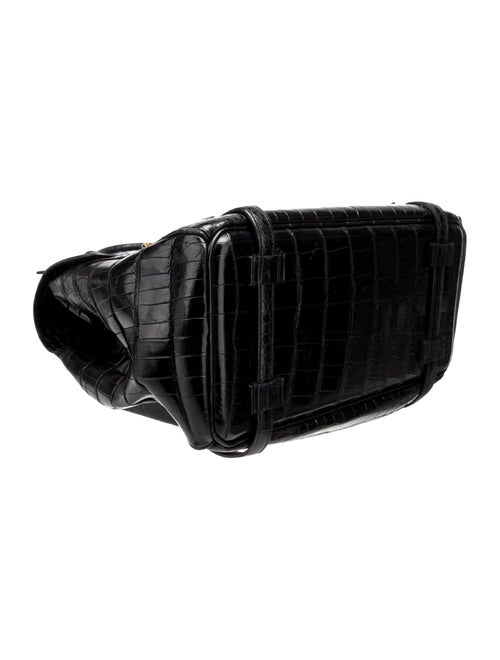 Ralph Lauren Collection Alligator Top Handle Bag