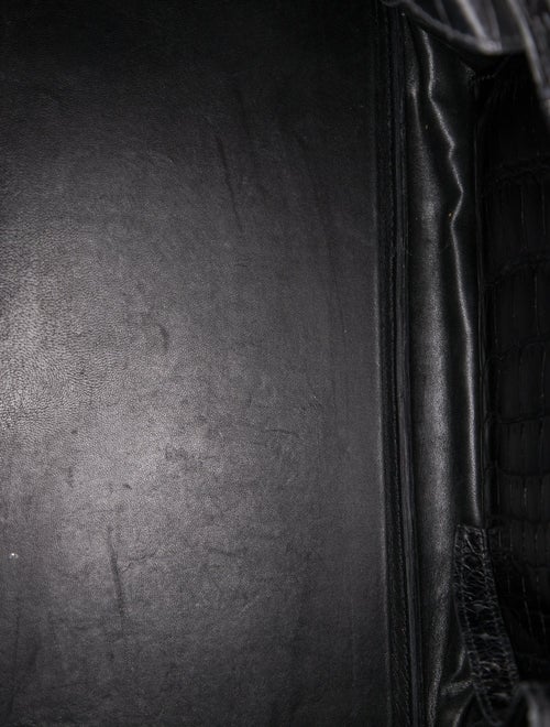 Ralph Lauren Collection Alligator Top Handle Bag