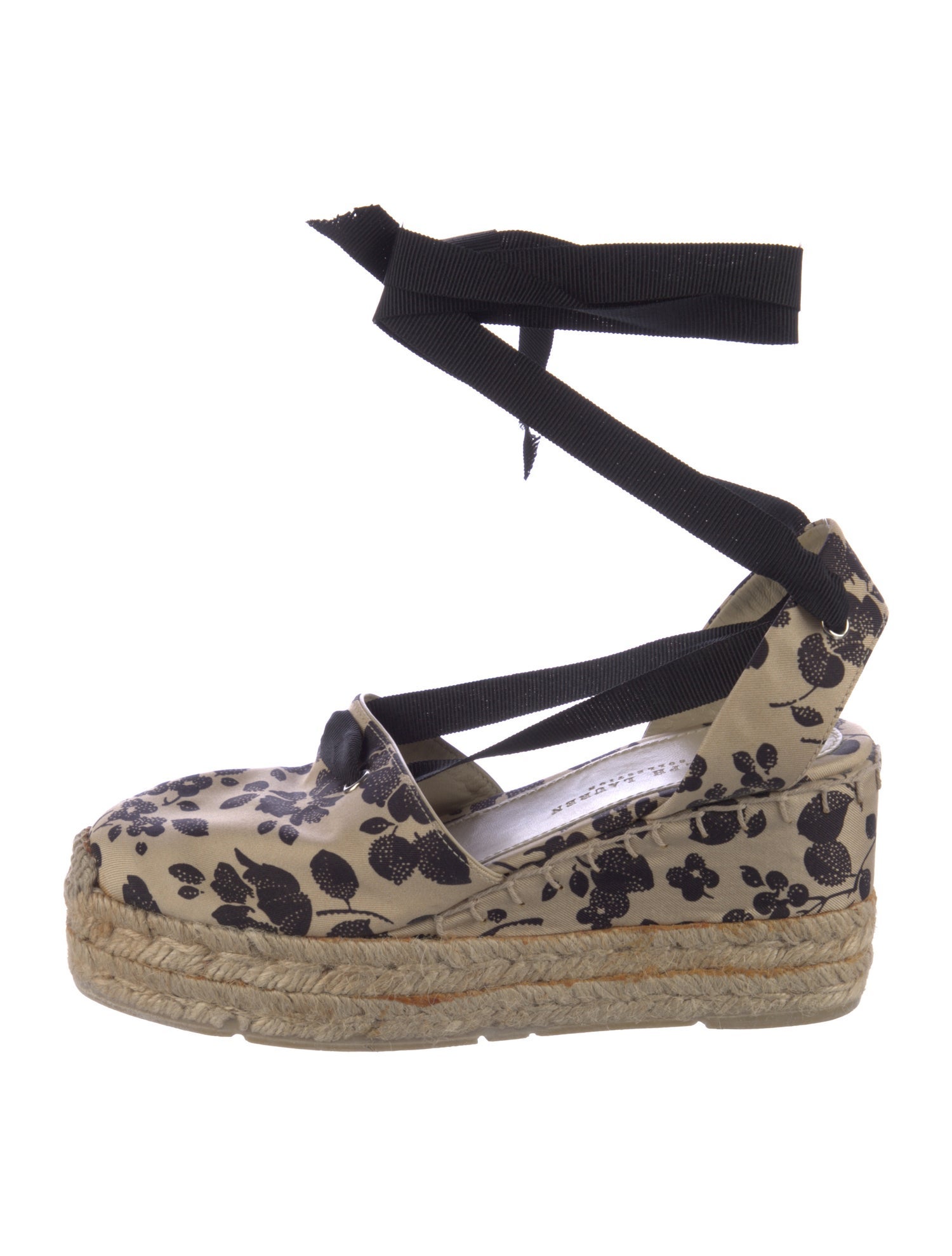 Ralph Lauren Collection Canvas Animal Print Pumps