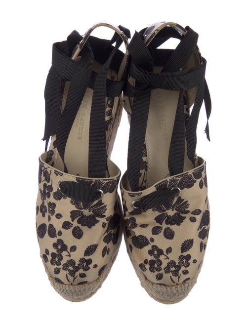 Ralph Lauren Collection Canvas Animal Print Pumps
