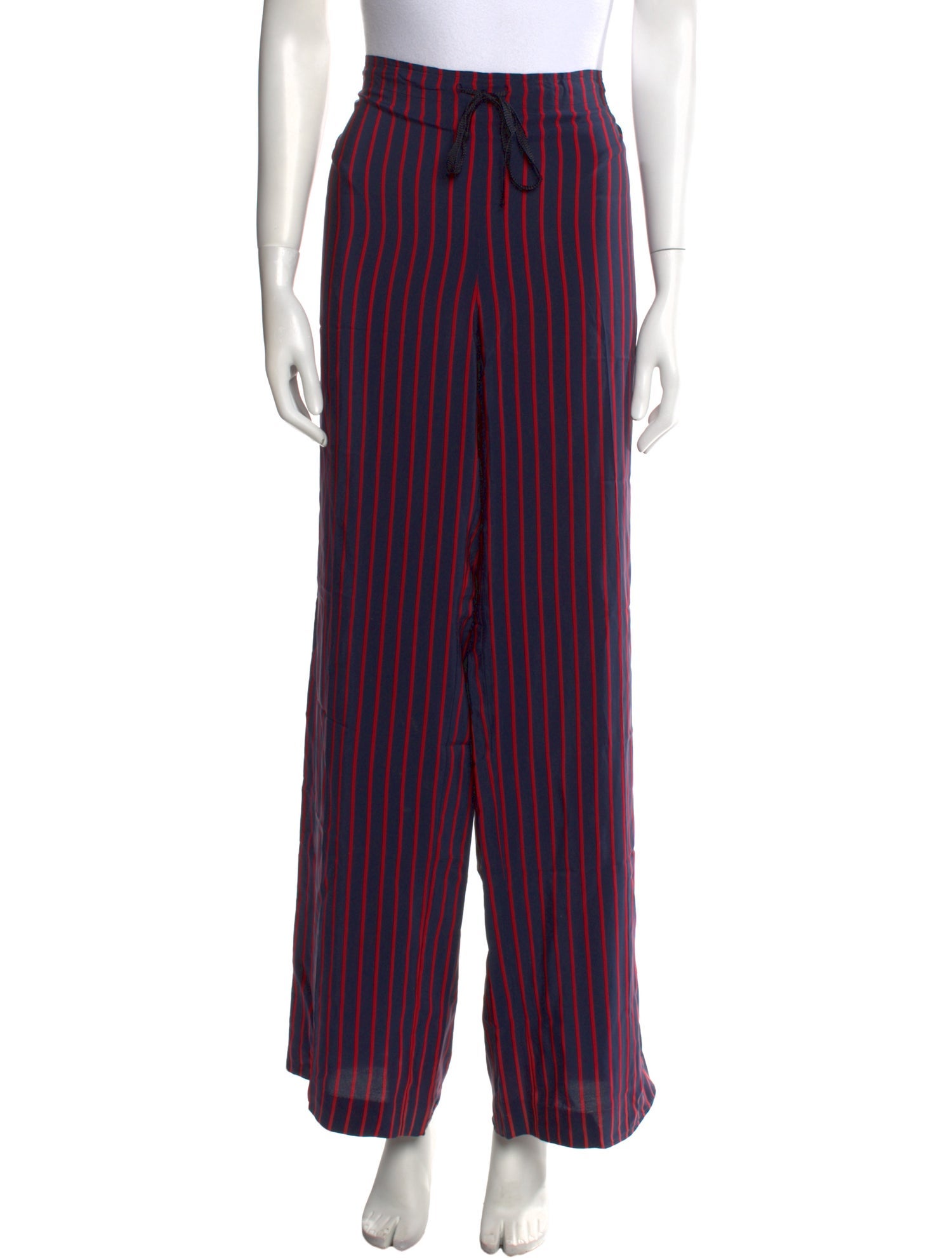 Ralph Lauren Collection Silk Wide Leg Pants