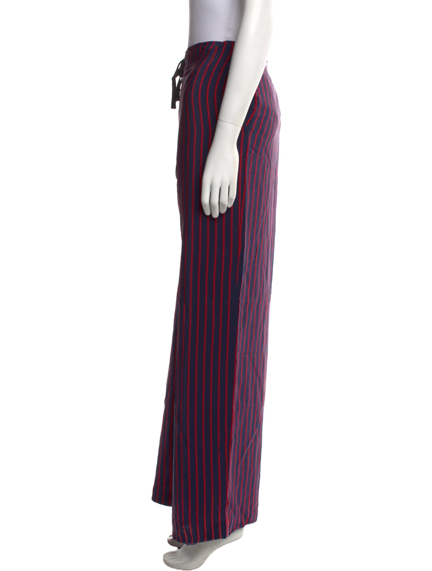 Ralph Lauren Collection Silk Wide Leg Pants