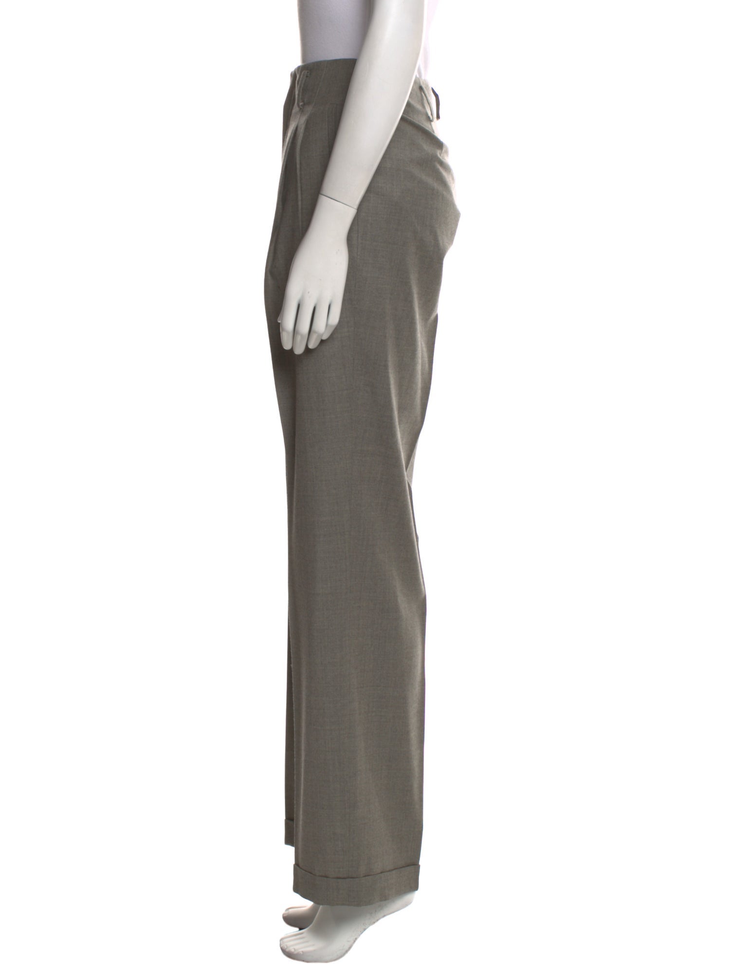 Ralph Lauren Collection Wool Wide Leg Pants