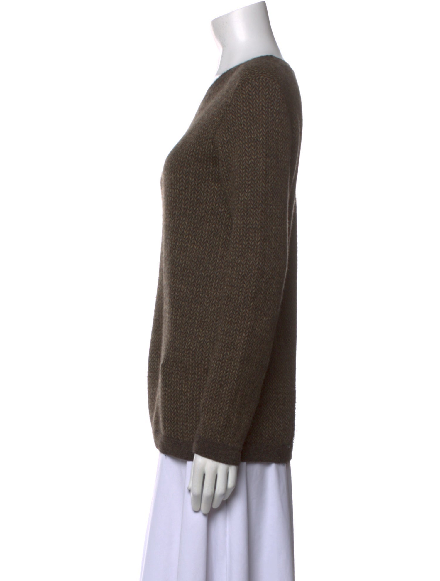 Ralph Lauren Collection Cashmere Scoop Neck Sweater