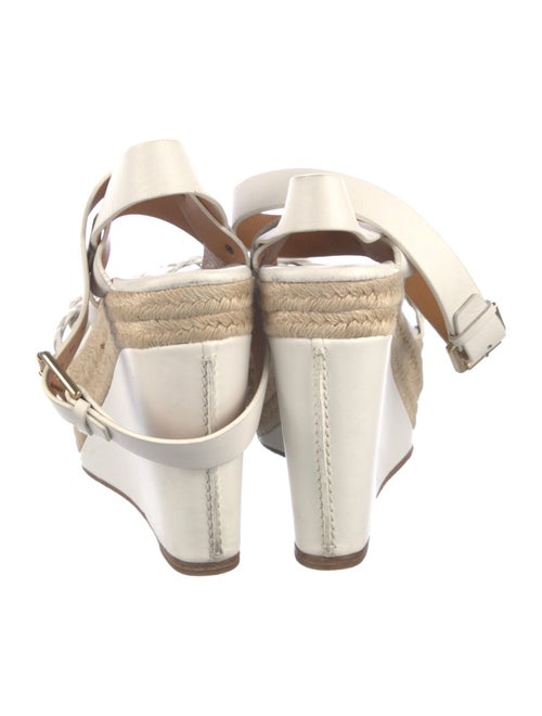 Ralph Lauren Collection Leather Printed Espadrilles