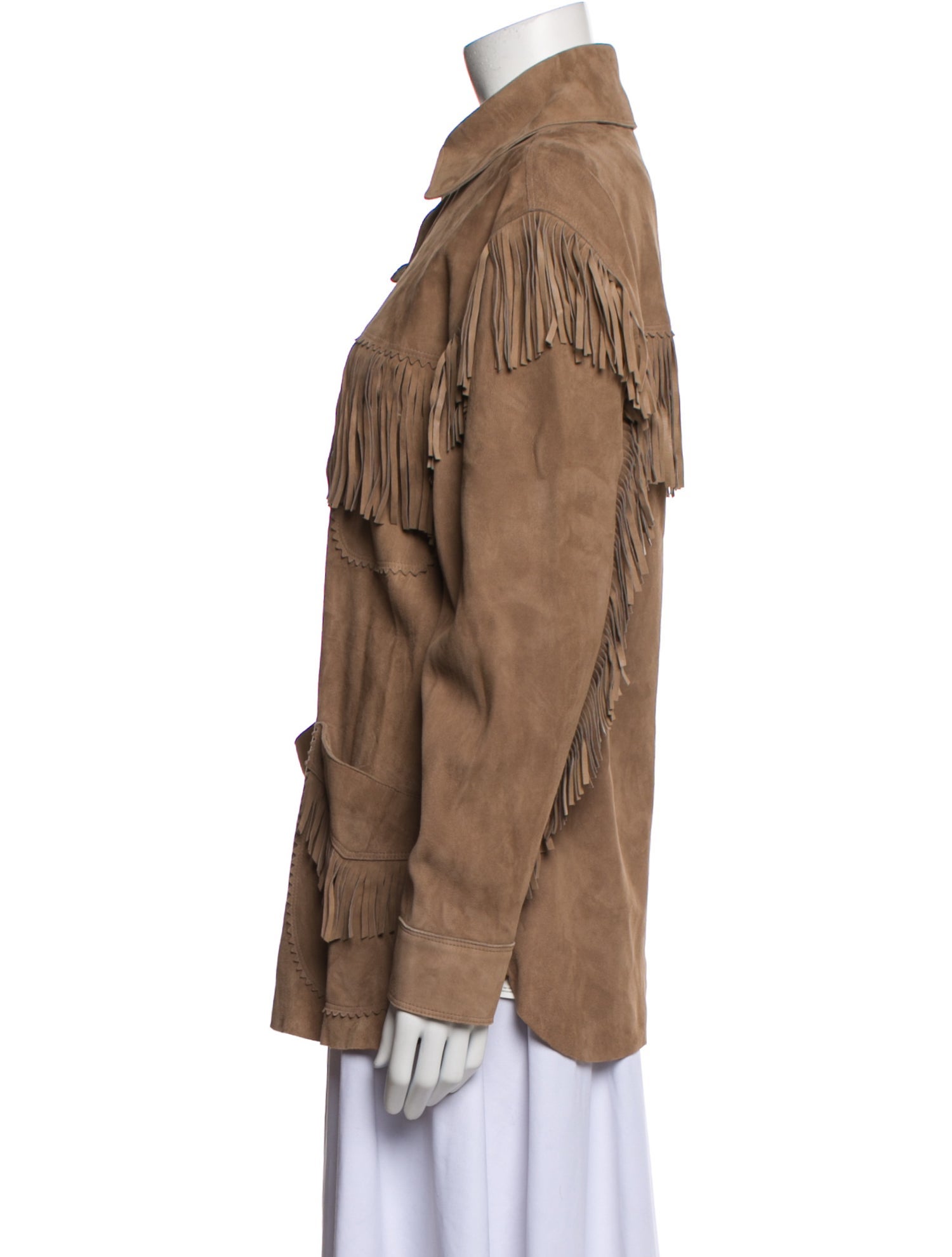 Ralph Lauren Collection Suede Utility Jacket