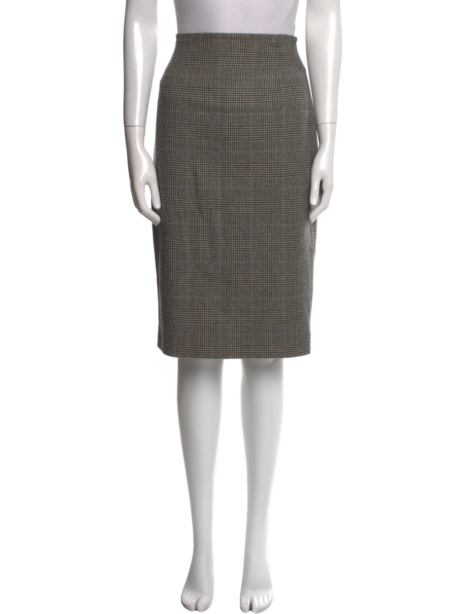 Ralph Lauren Collection Wool Knee-Length Skirt