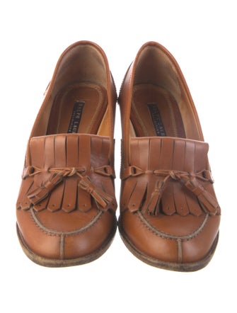 Ralph Lauren Collection Leather Pumps
