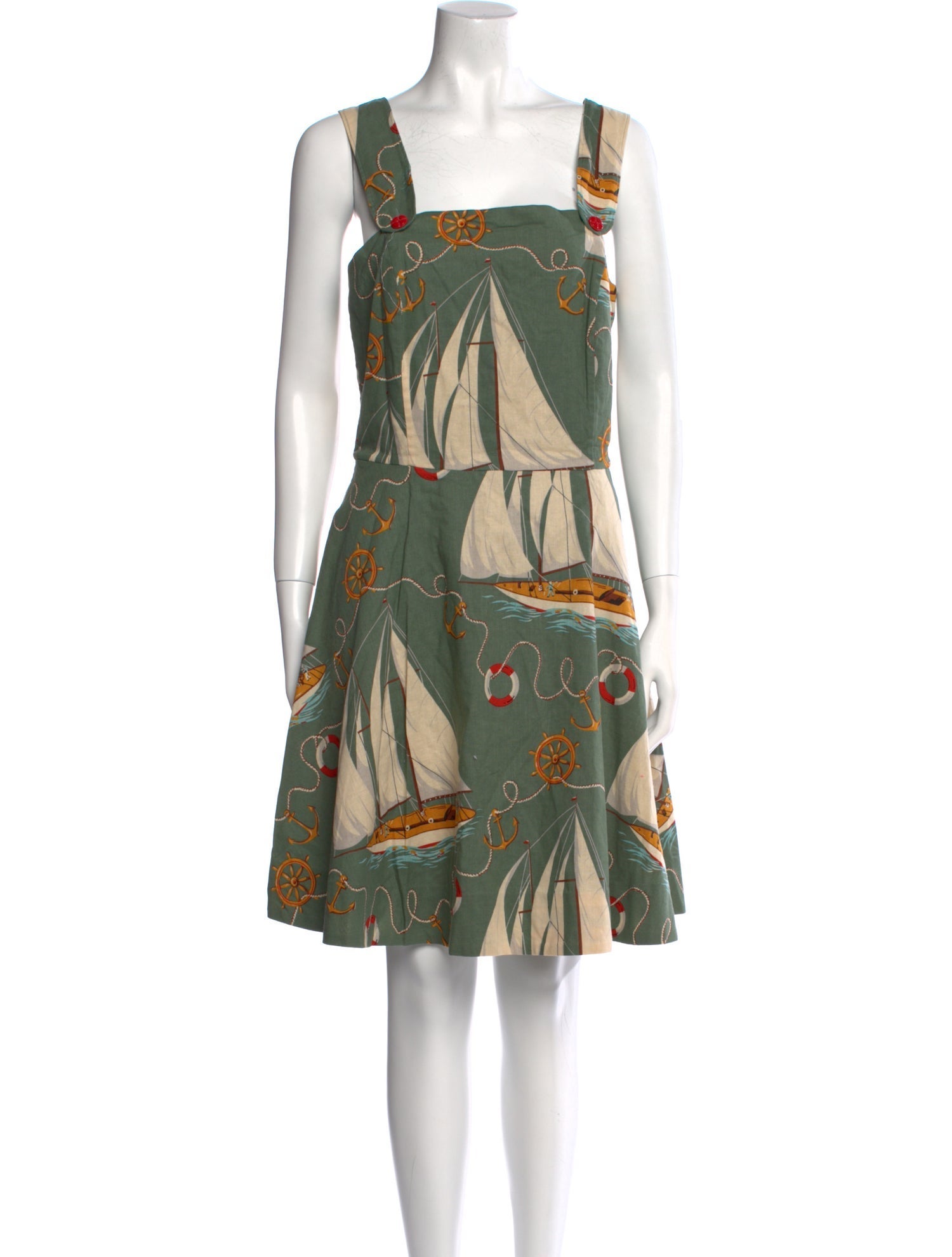 Ralph Lauren Collection Printed Knee-Length Dress