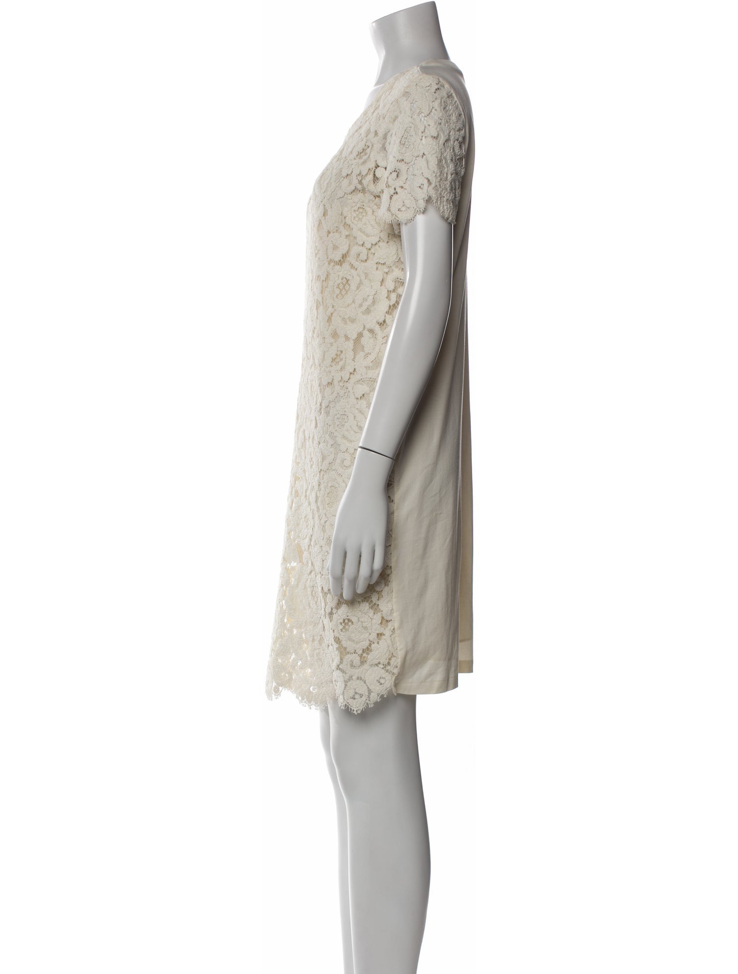 Ralph Lauren Collection Lace Pattern Knee-Length Dress