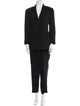 Ralph Lauren Collection Wool Printed Pantsuit