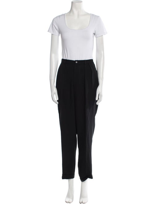 Ralph Lauren Collection Wool Printed Pantsuit