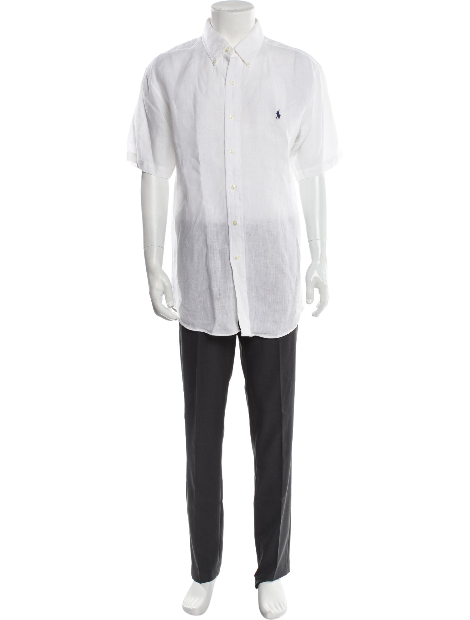 Ralph Lauren Collection Linen Short Sleeve Shirt
