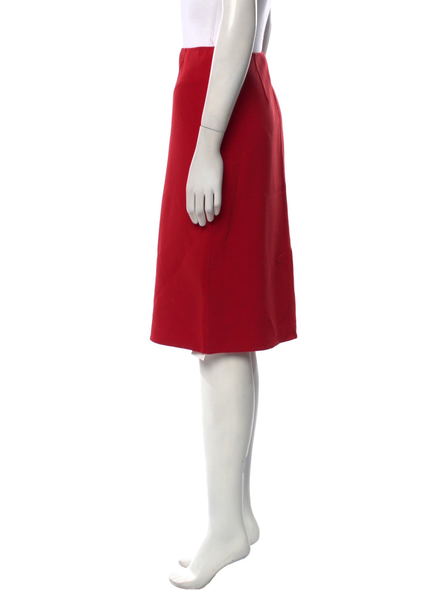Ralph Lauren Collection Wool Knee-Length Skirt