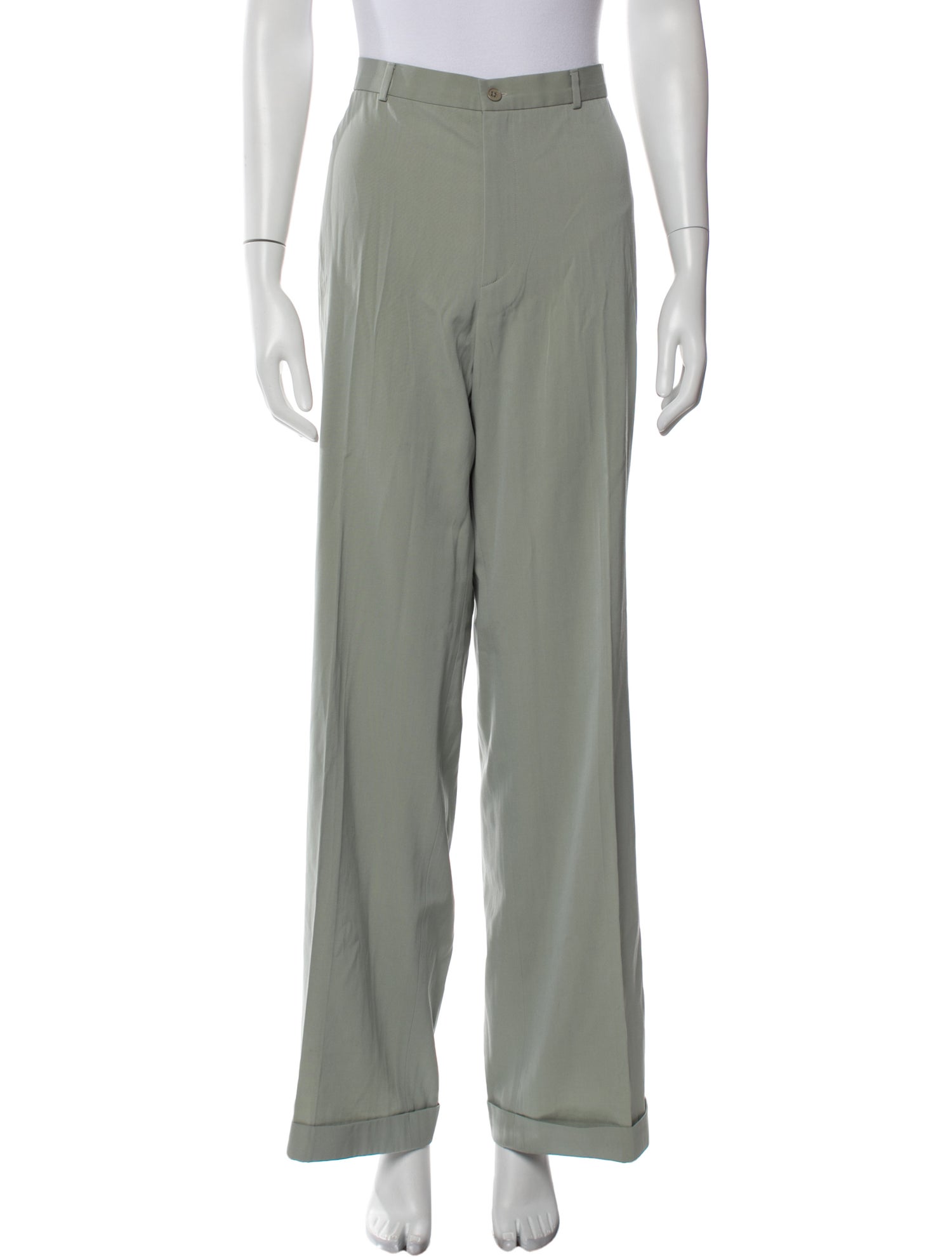 Ralph Lauren Collection Wool Wide Leg Pants