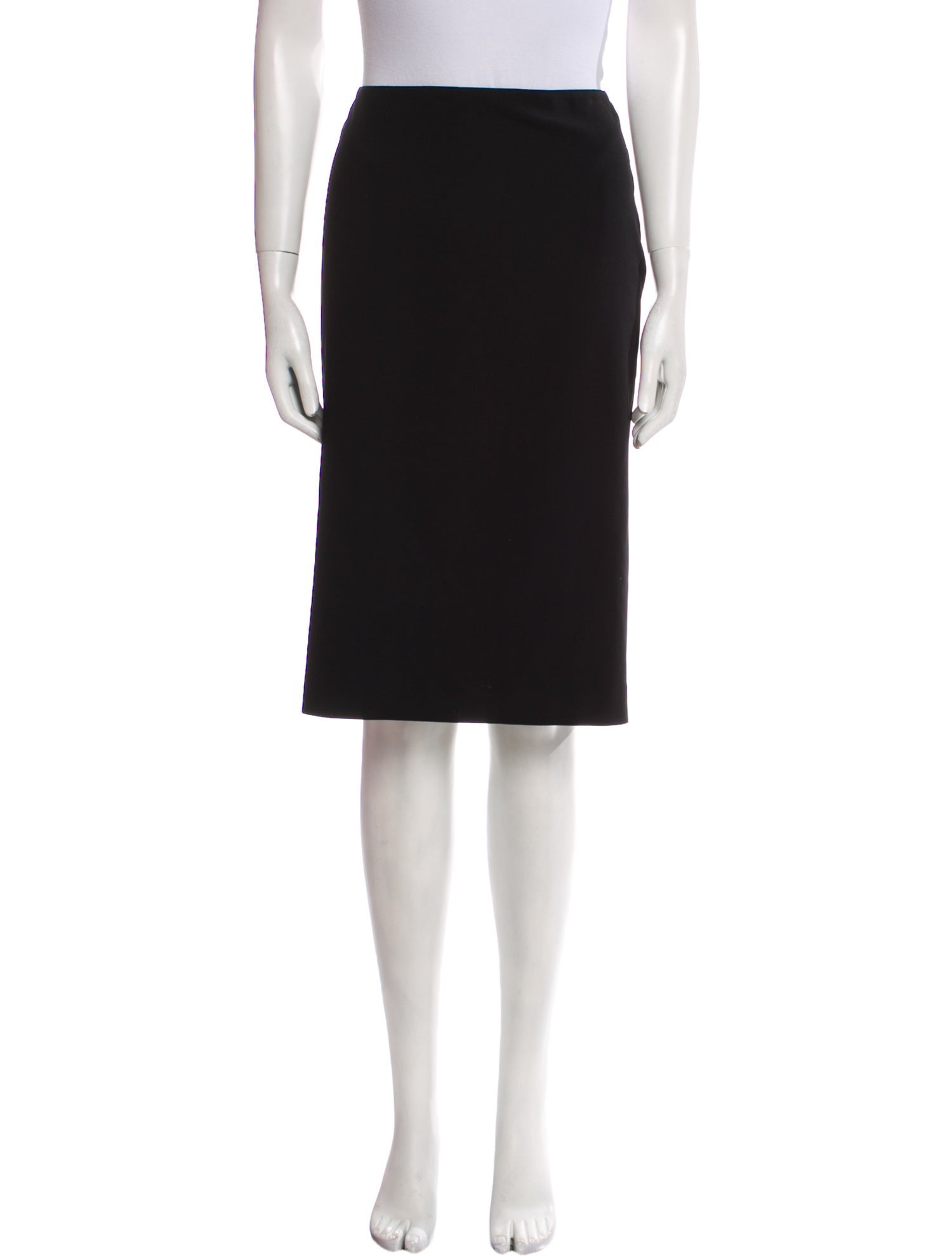Ralph Lauren Collection Wool Knee-Length Skirt