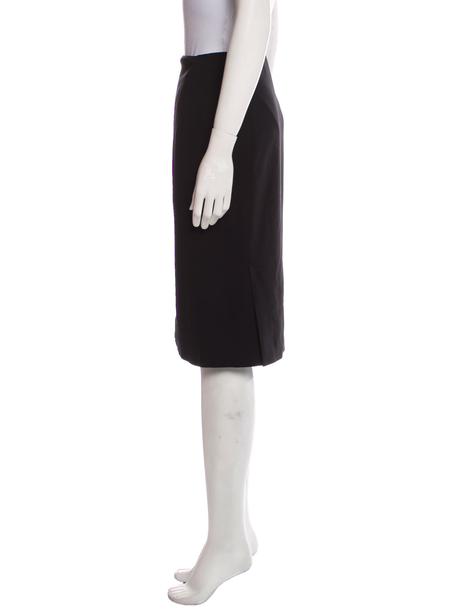 Ralph Lauren Collection Wool Knee-Length Skirt