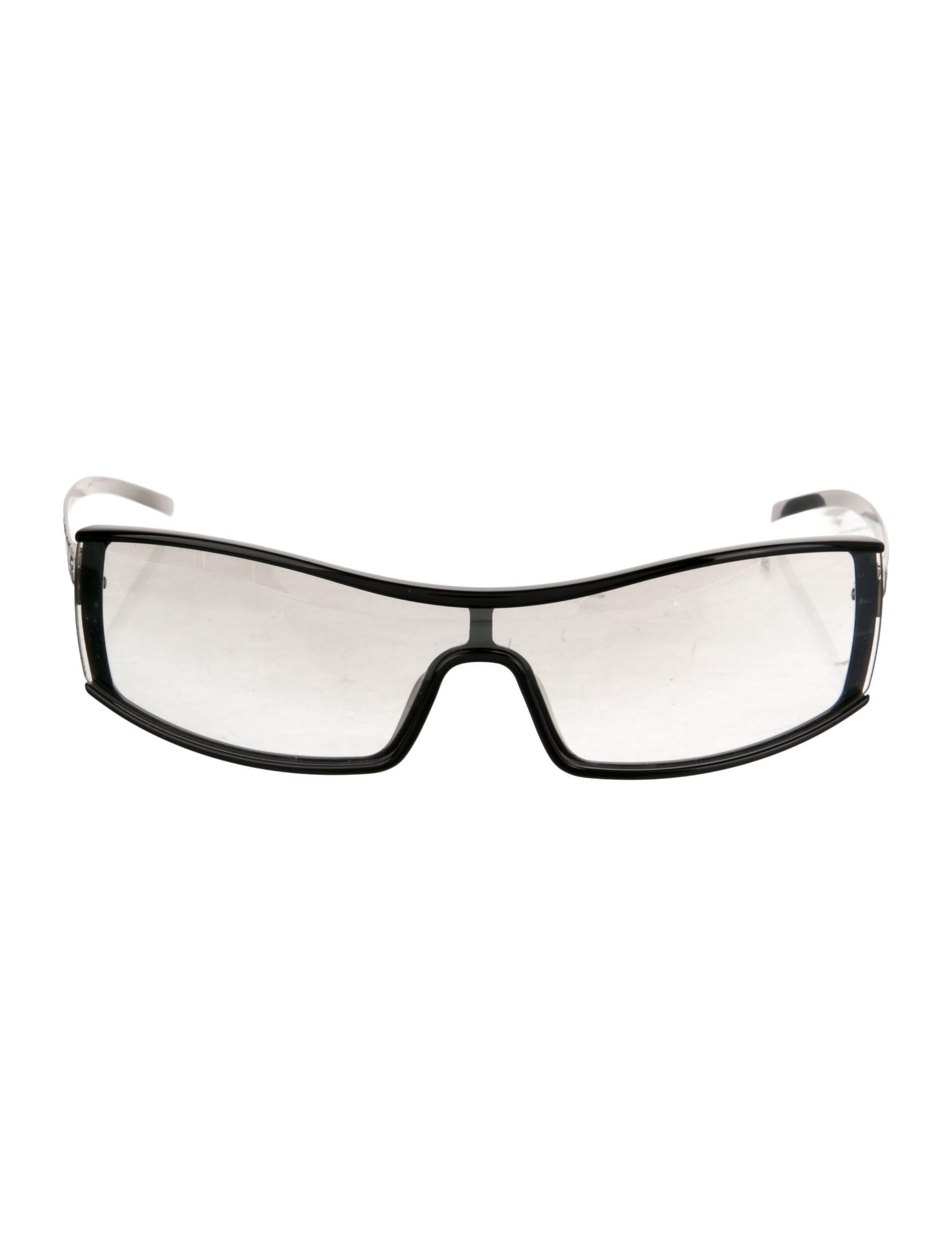 Ralph Lauren Collection Cannage 1 Shield Sunglasses