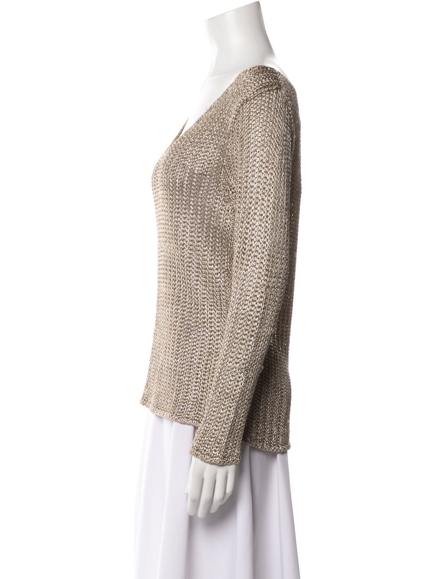 Ralph Lauren Collection Scoop Neck Sweater