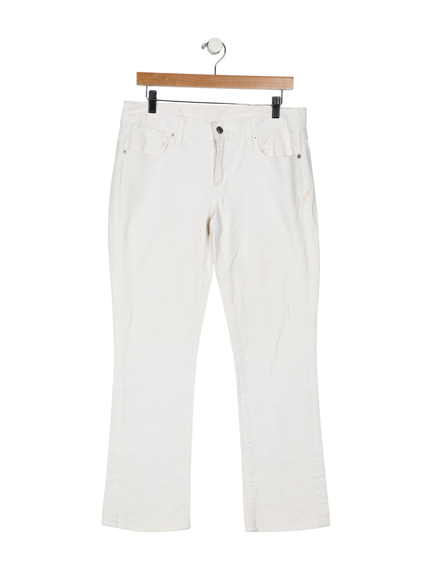 Ralph Lauren Collection Mid-Rise Straight Leg Jeans