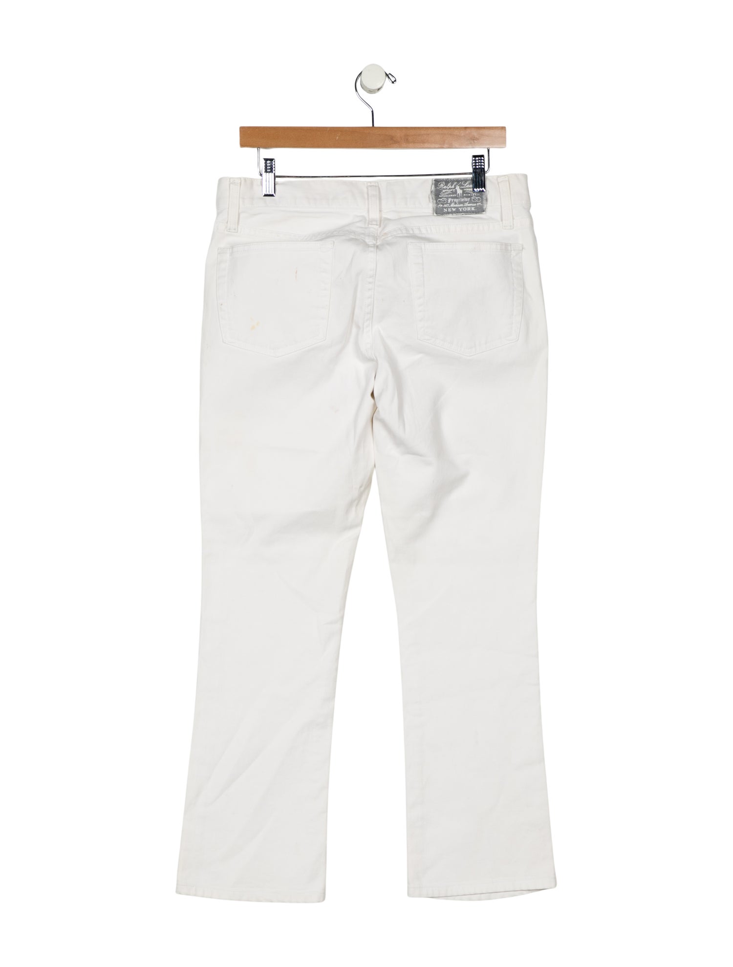 Ralph Lauren Collection Mid-Rise Straight Leg Jeans