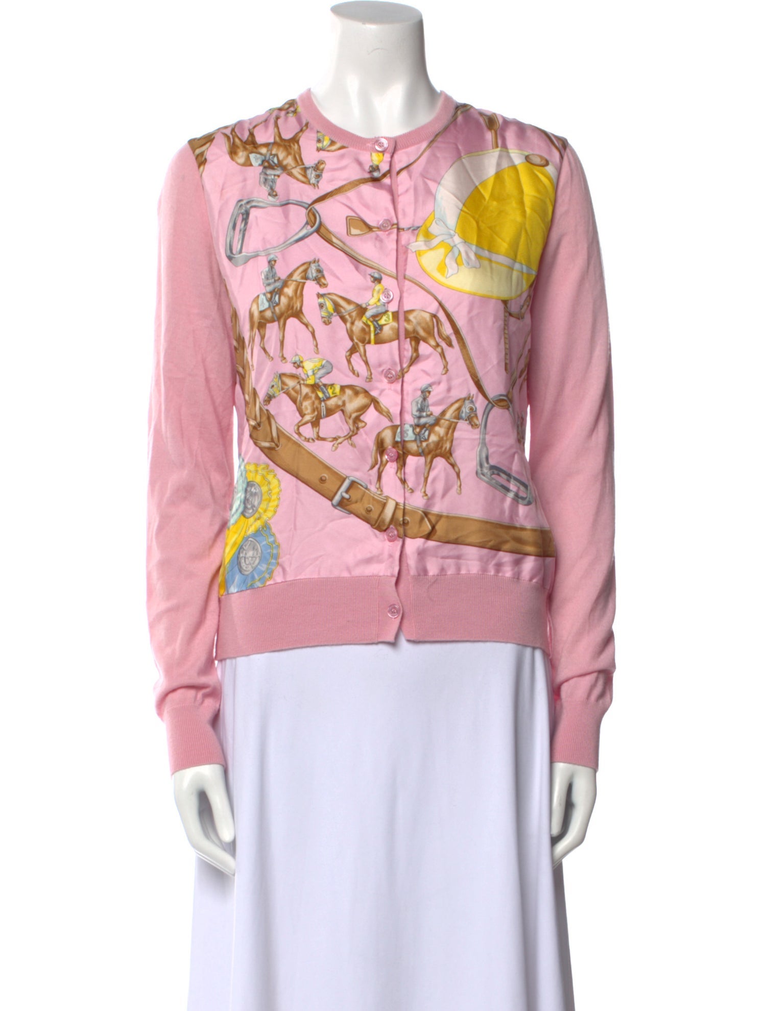 Ralph Lauren Collection Cashmere Printed Sweater