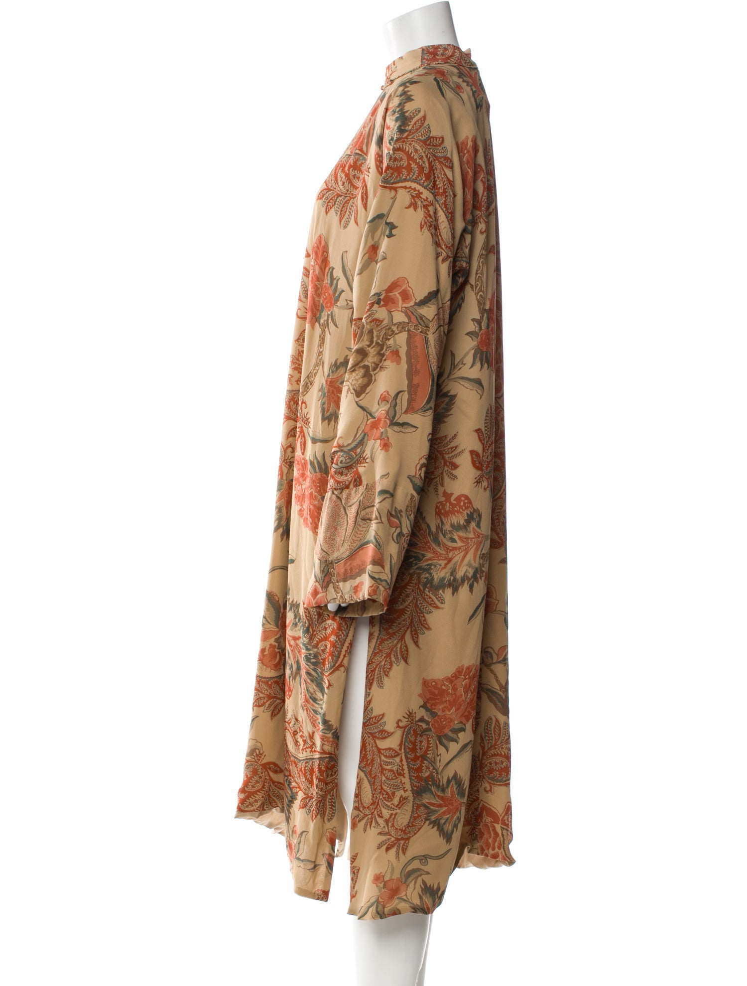 Ralph Lauren Collection Silk Midi Length Dress