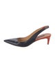 Ralph Lauren Collection Patent Leather Slingback Pumps