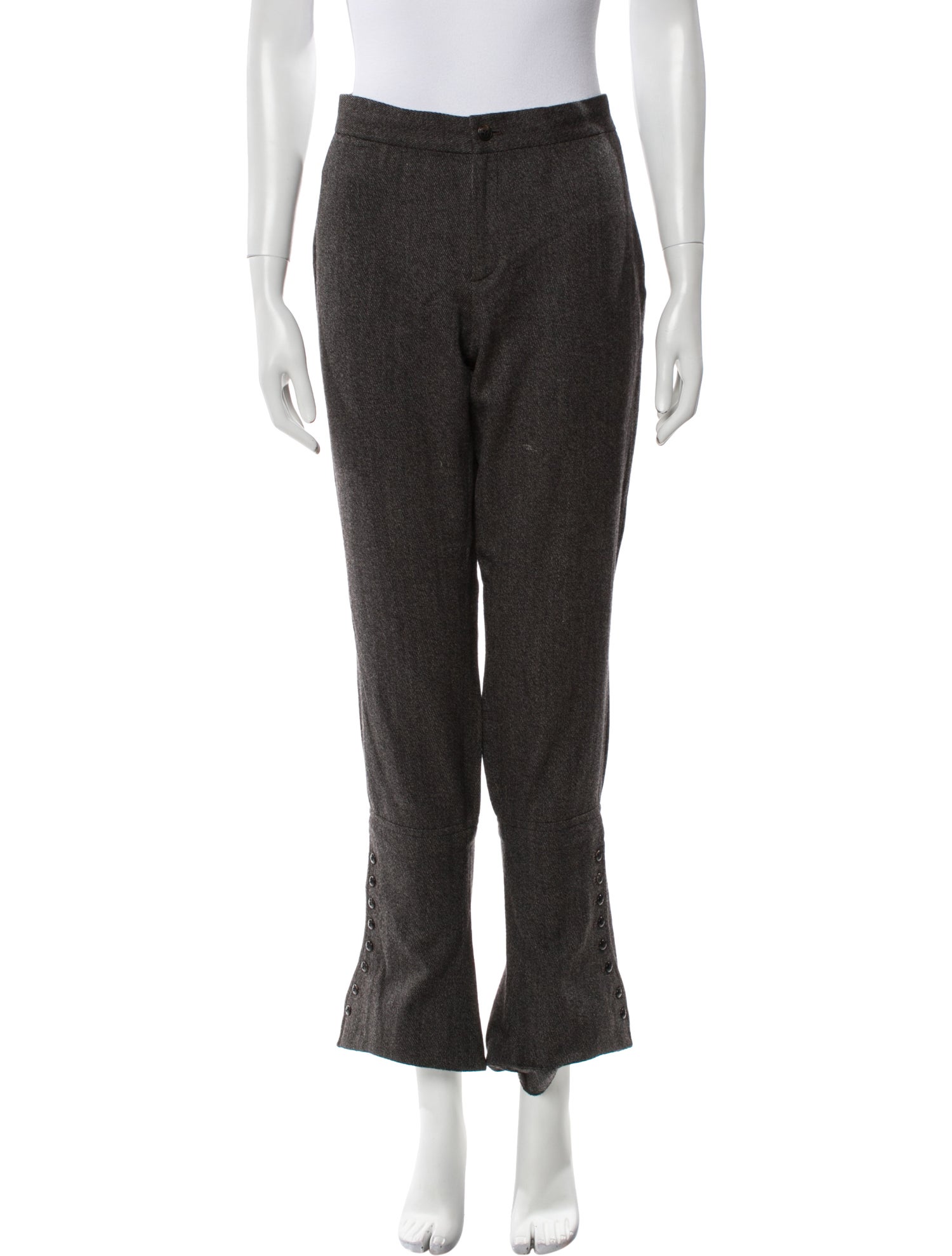 Ralph Lauren Collection Cashmere Wide Leg Pants