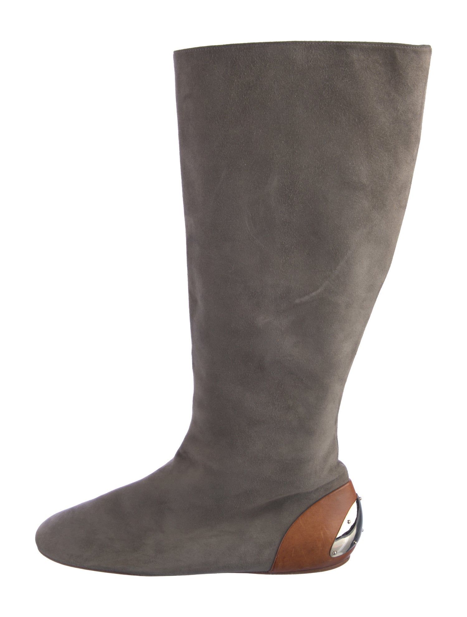 Ralph Lauren Collection Suede Riding Boots