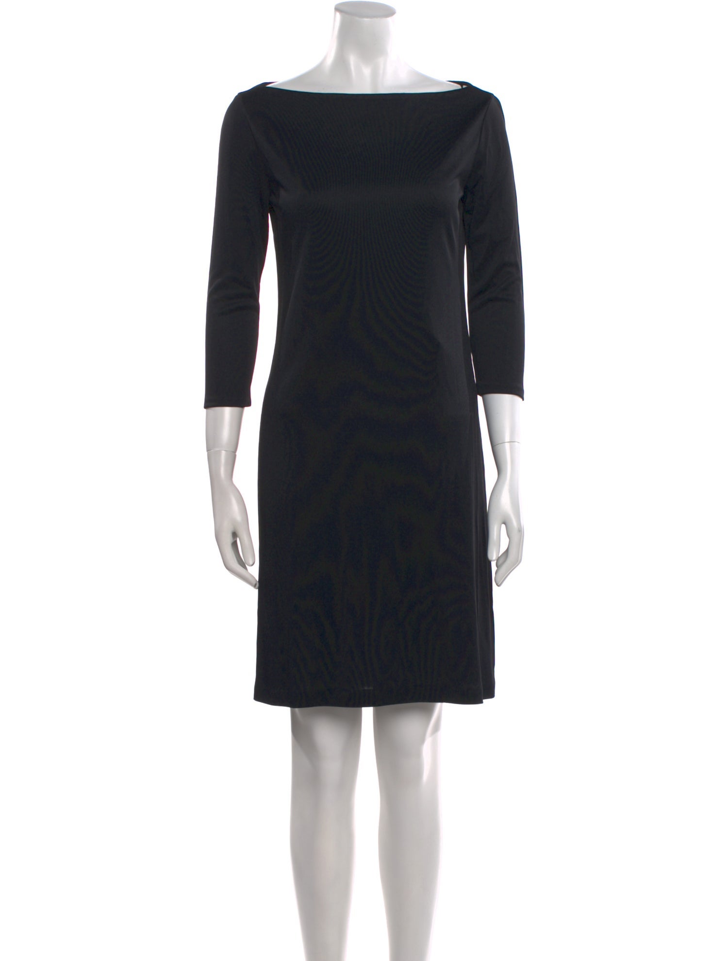 Ralph Lauren Collection Bateau Neckline Mini Dress