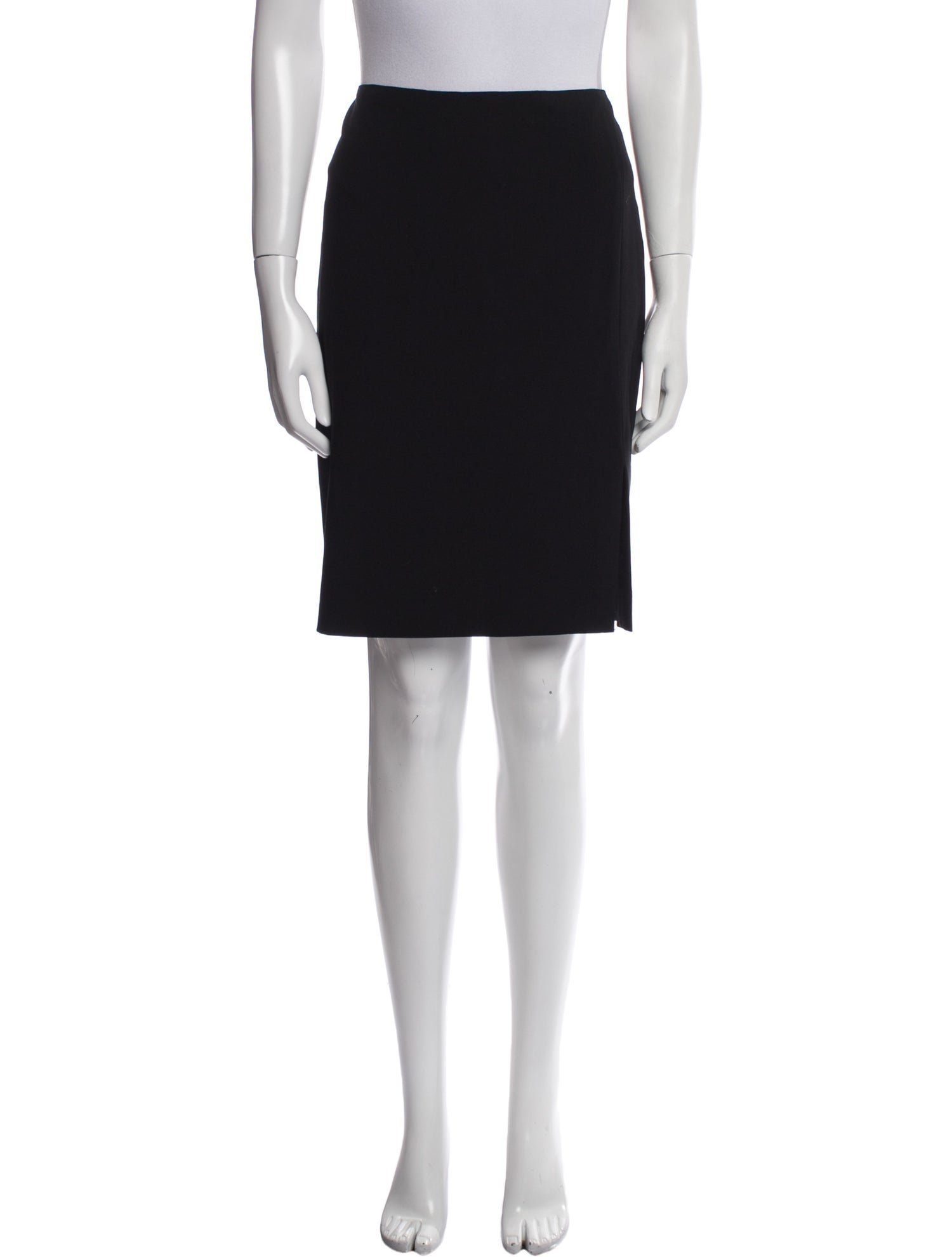 Ralph Lauren Collection Wool Knee-Length Skirt