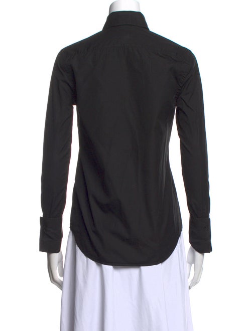 Ralph Lauren Collection Long Sleeve Button-Up Top