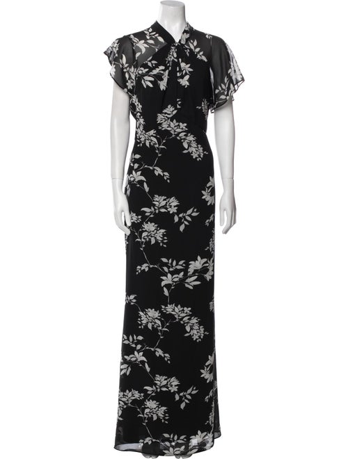 Ralph Lauren Collection Floral Print Long Dress