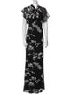 Ralph Lauren Collection Floral Print Long Dress