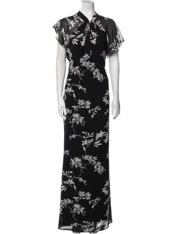 Ralph Lauren Collection Dresses Floral Print Long Dress US 16 | XXL