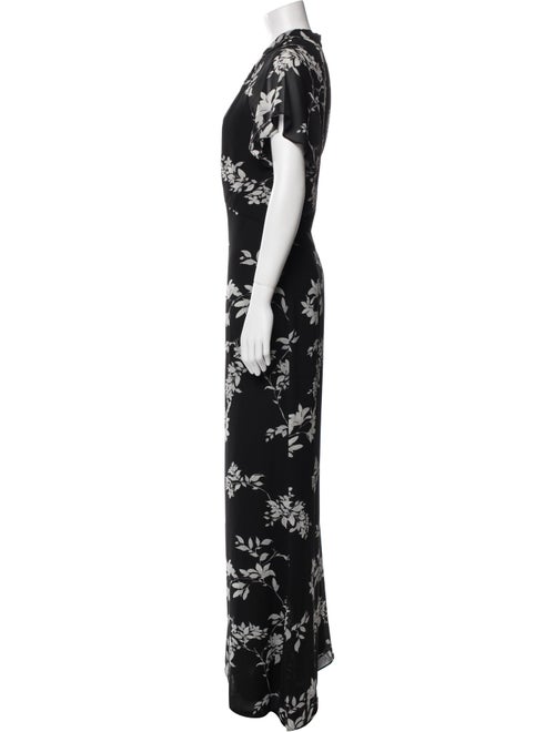 Ralph Lauren Collection Floral Print Long Dress