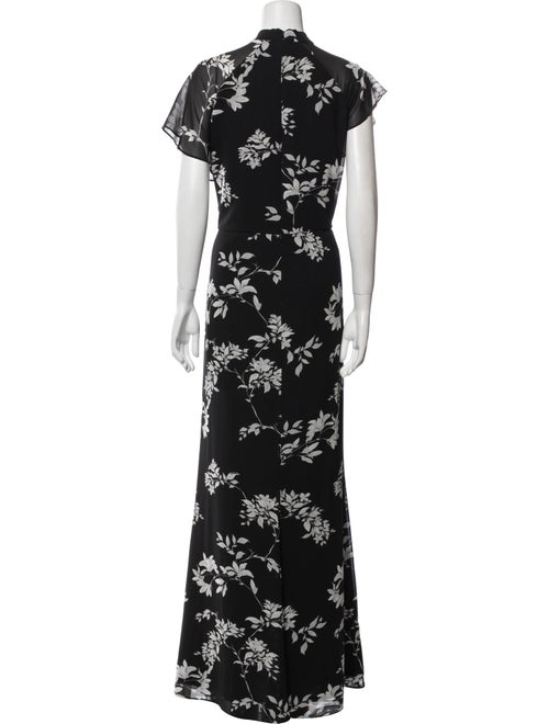 Ralph Lauren Collection Floral Print Long Dress