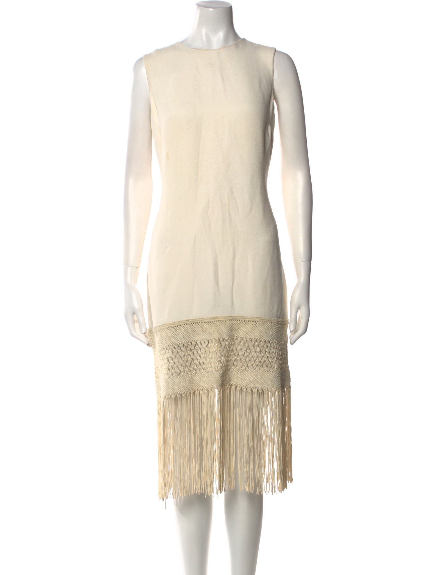 Ralph Lauren Collection Crew Neck Mini Dress